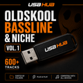 OLDSKOOL BASSLINE / NICHE LOADED USB "VOL 1" OVER 600 INDIVIDUAL TRACKS SORTED BY FOLDER'S