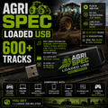 AGRI SPEC LOADED USB STICK OVER 600 INDIVIDUAL TRACKS